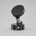 Luminomo Anchor black magnetic suction phone mount in minimalist studio setup