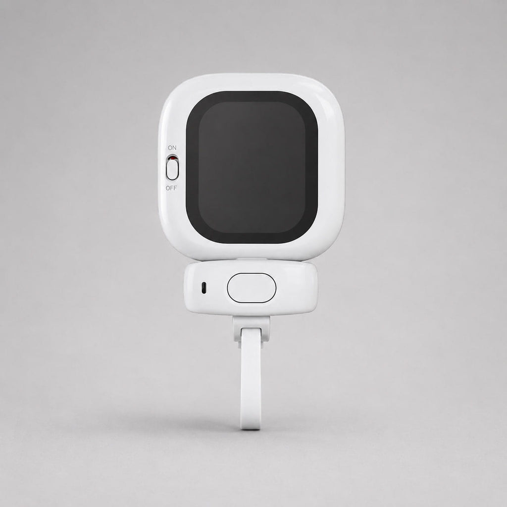 Luminomo LiveView front studio product shot on soft gray background